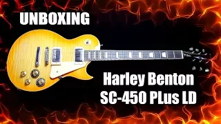 Unboxing Harley Benton SC-450 Plus LD (Greeny Moore 3?)