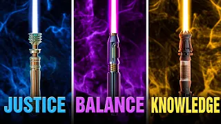 EVERY SINGLE Lightsaber Color Meaning Explained!