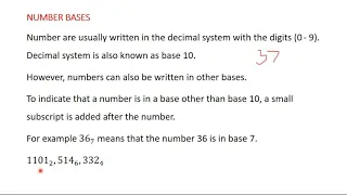 1 Introduction to Number Bases