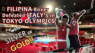 Tokyo Olympics| FULL Vid Nesthy Petecio defeated Italys Medalist Irma Testa -Wins  SILVER or GOLD