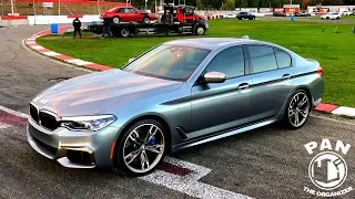 DRAG RACING my new 2018 BMW M550i !!!