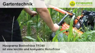 Husqvarna Bodenfräse TR348 ist eine leichte und kompakte Motorfräse