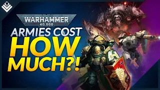 How Much Does a Warhammer 40k Army Actually cost? Every Faction Covered!