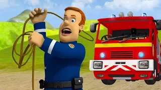 Fireman Sam US New Episodes | Shape up and Shine ⭐ Camping Saves - S.10  🚒🔥 Cartoons for Children