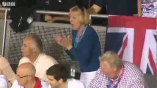 Chris Hoy's Mom Tries To Watch His Race