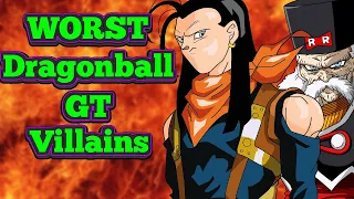 Top 14 Worst Dragonball GT Villains | Ranking every GT Villain from Best to Worst