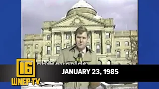 Newswatch 16 for January 23, 1985 | From the WNEP Archives