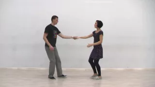 Видео-уроки Буги-вуги (Boogie-woogie). Intermediate. Lesson 2. Swingout.