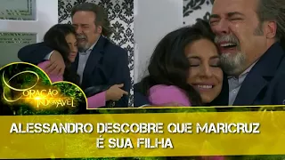 Coração Indomável - Alessandro descobre que Maricruz é sua filha