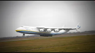 ANTONOV AN-225 MRIJA - FIRST VISIT IN RZESZÓW - LANDING AND START ON JASIONKA AIRPORT - 2021