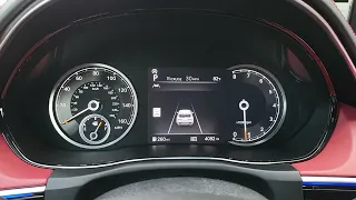 Genesis GV70 How to Enable Digital Speedometer in center cluster .