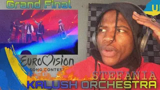 Kalush Orchestra - Stefania - Ukraine - Grand Final - Eurovision 2022 - first time reaction