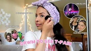 GRWM TO SEE T-PAIN +vlog 🎲