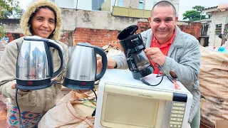 SURPRESA DA RECICLAGEM | aparelhos elétricos ♻✔