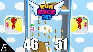 Run Race 3D | Gameplay Walkthrough | Level 46 - 51 + Bonus (iOS, Android)