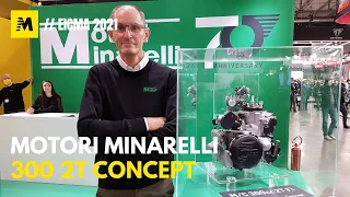 Motori Minarelli: nuovo 300 2T concept a EICMA 2021