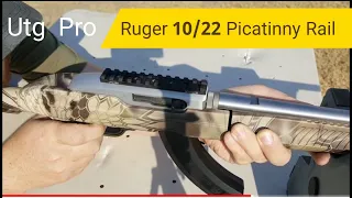 UTG PRO Ruger 10/22 Picatinny Rail Mount Review!