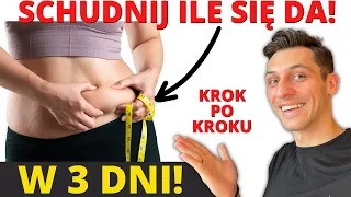 Jak schudnąć 5 kg w 3 dni? Zdrowe i łatwe sposoby na szybke odchudzanie! Dietetyk Bartek Szemraj