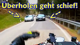 Unfall-Fahrer von Passantin zum anhalten aufgefordert und Irres Überholen| DDG Dashcam Germany |#392