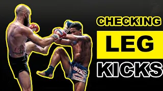 How To Check Leg Kicks In Muay Thai and Kickboxing