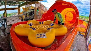 The Monsta Water Slide at SplashMania WaterPark, Malaysia