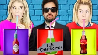 Death Straw Challenge to Rescue Daniel! (Lie Detector Test in Real life Trick) | Game Master Network