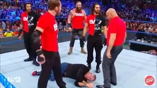 Raw attack on smackdown live 14 november 2017