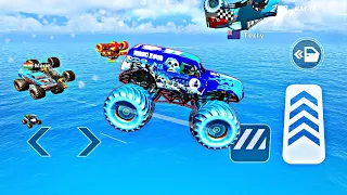 Monster Truck Mega Ramp Extreme Racing - Impossible GT Car Stunts Driving - Gadi game - Android Game