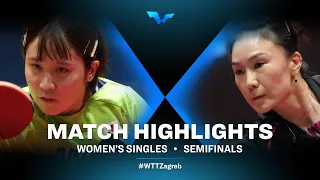 Miu Hirano vs Xiaona Shan | WS | WTT Contender Zagreb 2022 | (SF)