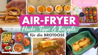 BROTDOSEN Snacks aus dem Airfryer | Kindergarten & Schule | mamiblock