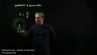 14 - Mechanical waves - Intensity & sound level