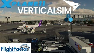 X-Plane 11 LIVE | Verticalsim new Boise Scenery | Fedex Cargo ops | KBOI to KRNO | round trip | 757