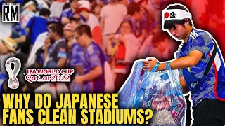 RESPECT: Japanese Fans Clean Stadiums at World Cup