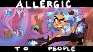 Allergic to people / meme