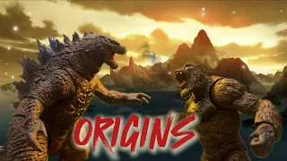Godzilla vs kong: ORIGINS [ STOP MOTION ]