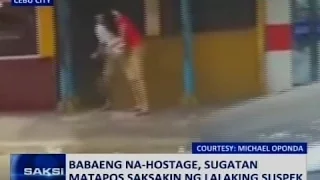 Saksi: Lalaki, hinostage at sinaksak ang babaeng nagugustuhan umano