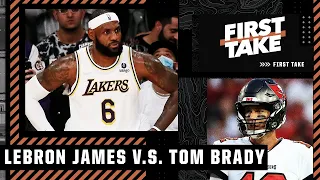 LeBron or Tom Brady: Who been the best team athlete in the last 20 years? First Take debates