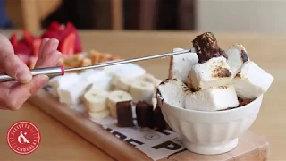 The S'mores Chocolate and Marshmallow Fondue