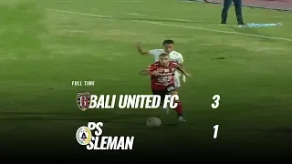 [Pekan 10] Cuplikan Pertandingan Bali United FC vs PS Sleman, 22 Juli 2019