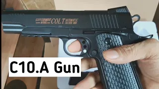 Colt 10.A airosoft gun unboxing and review