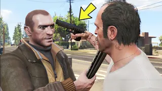 Trevor Meets Niko in GTA 5... (Unexpected ending)