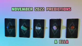 November 2022 Predictions 🔮 - Pick A Card ✨ Tarot Reading ✨