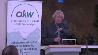 "Wohin geht der Weg? – Demografie und Alterssicherung der Zukunft" mit Prof. Dr. Bernd Raffelhüschen