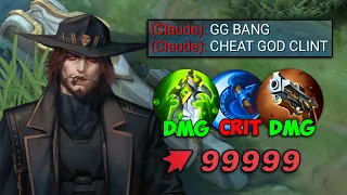 GLOBAL CLINT ONE SHOT ONE KILL BUILD IS HERE!🔥 ( 99.9% BROKEN! ) - CLINT BEST 1 HIT BUILD 2024!