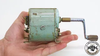 Vintage Telephone Magneto Restoration