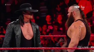 WWE Raw Undertaker Returns 3-6-17 HD