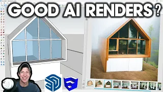 SketchUp Renderings with Veras AI - ARE THEY GOOD?