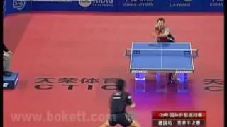 2009 German Open Timo Boll vs Jun Mizutani Last (5th) Set