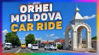 The City Of Orhei, Republica Moldova. Car Ride. Deep House Music.