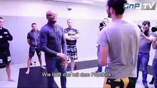 Anderson Silva Seminar - The spider shows some skills